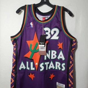 Shaquille O'Neal Shaq Men's Larg Mitchell & Ness Swingman Jersey All Star 1995  - Picture 1 of 17