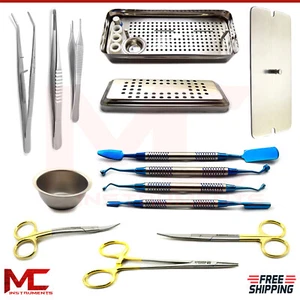 Surgical Dental Implant Platelet Rich Fibrin Membrane Surgery Kit PRF GRF Box - Picture 1 of 15