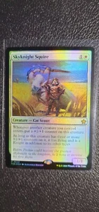 MTG Skyknight Squire FOIL 0023 NM - Foundations FDN - Picture 1 of 2