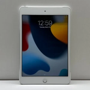 Apple iPad mini 4 - 16GB WI-FI + Cellular Silver - READ* - Picture 1 of 9