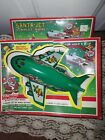 Vintage Santa Jet Airplane Battery Toy W/Box-1991
