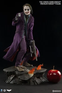 BATMAN: the DARK KNIGHT – the JOKER PREMIUM FORMAT 1/4 STATUE 48 cm SIDESHOW - Imagen 1 de 10