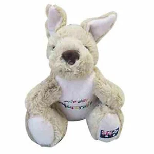 G'DAY KANGAROO W/ADELAIDE EMBROIDERY STUFFED ANIMAL PLUSH TOY 20cm *FREE DELIVER - Picture 1 of 1