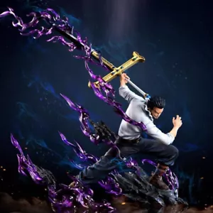 Anime One Piece Dracule Mihawk 30 cm PVC Figure GK Statue Model Collection Toys - Picture 1 of 4