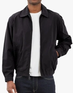 LONDON FOG Men's Auburn Zip-Front Golf Jacket Water Proof NWT 3XL BLACK - Picture 1 of 7