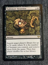 1x Nightmare Incursion NM Eventide MTG Magic The Gathering