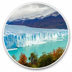 2 x Vinyl Aufkleber 20 cm - Perito Moreno Gletscher Argentinien cooles Geschenk #16392 - Bild 1 von 9