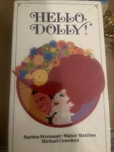 Hello, Dolly (Factory Sealed VHS 1969) Barbra Streisand, Walter Matthau, Comedy - Picture 1 of 2