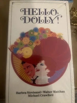 Hello, Dolly (Factory Sealed VHS 1969) Barbra Streisand, Walter Matthau, Comedy - Image 1 of 2
