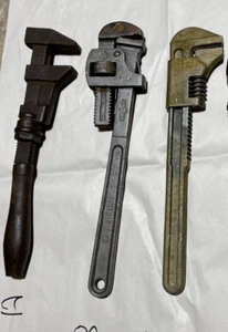Pick 1 or More Vintage Billings & Spencer / Others Adjustable Wrench all Work - Picture 1 of 8