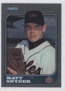 1997 Bowman Chrome Matt Snyder #267 Rookie RC