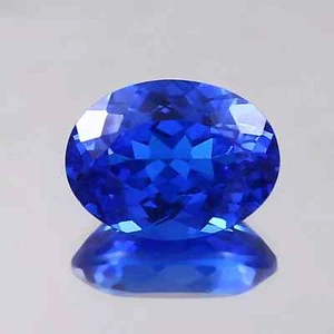 AAA Grade Natural Flawless Ceylon Blue Spinel Oval Cut Loose Gemstone 14x10 MM - Picture 1 of 8