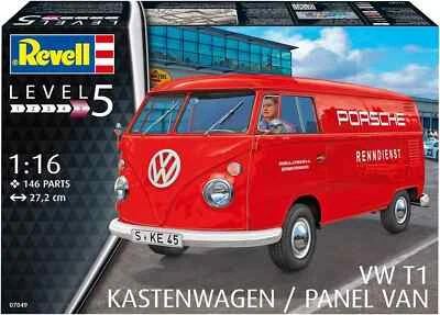REVELL 07049 VOLKSWAGEN T1 KASTENWAGEN / PANEL VAN Scala 1/16 - Immagine 1 di 2