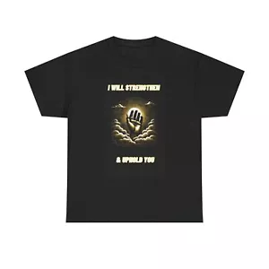 Empowering Unisex Heavy Cotton Tee for Inspiration, Motivational Gift, Strength - Picture 1 of 5