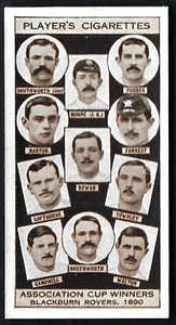 PLAYER - ASSOCIATION CUP WINNERS - #11 BLACKBURN ROVERS, 1890 - Foto 1 di 2