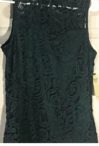 Small Size Perseption Concepts Color Green Blouse  - Picture 1 of 12