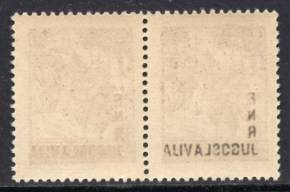050 - YUGOSLAVIA 1949 - ERROR - Overprint Abklach - MNH - Image 1 of 2