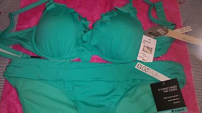 Camiseta push up Kenneth Cole New York Flor-E con hipster talla L Foto 1 de 4