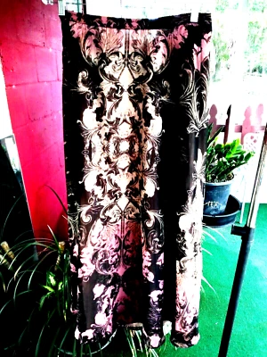  FALDA FLORAL PROFUNDA RICA MUJER BOSTON APROPIADA COLORES.  MAXI TALLA 8 Foto 1 de 4