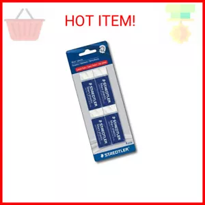 STAEDTLER Mars Plastic, Premium Quality Vinyl Eraser, White, Latex-free, Age-res - Picture 1 of 2