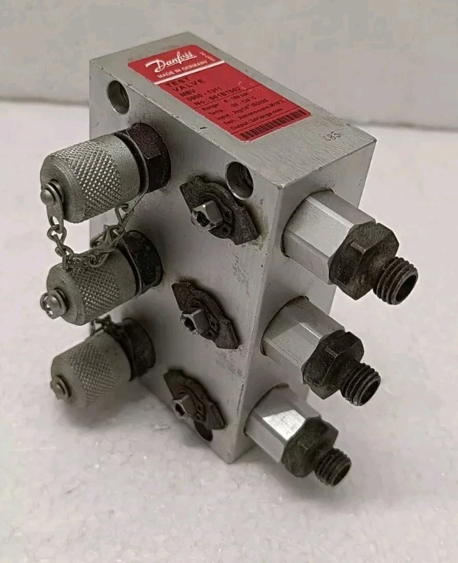 DANFOSS MBV 5000 1311 061B7002 PRESSURE TEST VALVE 0-180 BAR free expedite ship - Image 1 of 4