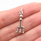 925 Sterling Silver Vintage Garden Tools Charm Pendant