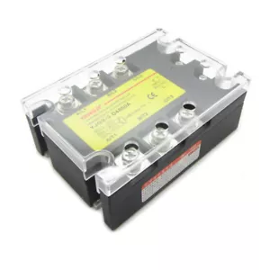 50A 3 Phase SSR Solid State Relay DC Control AC In DC3-32V Out AC24-480V D4850A - Picture 1 of 7