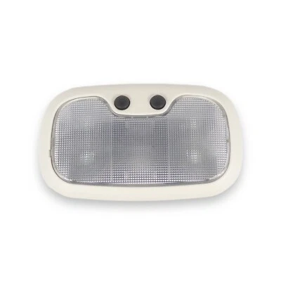 2003-2024 Chrysler Jeep Dodge Ivory Overhead Front Dome Roof Map Light - Image 1 of 4