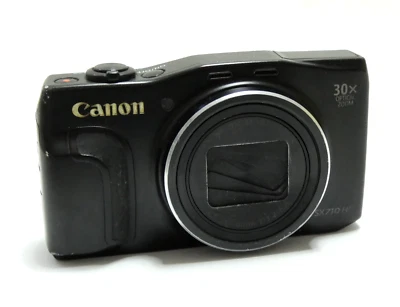 CANON POWERSHOT SX 710 HS NOIR 20.3 MP FULL HD APPAREIL PHOTO CHARGEUR CM 2 GO - Photo 1/4