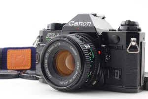 [Near MINT] Canon AE-1 Program AE1P Black Camera NFD 50mm f1.8 Lens from Japan - Picture 1 of 20