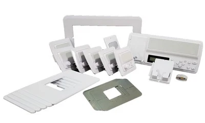 Intrasonic RETRO Intercom System 5-Room White Horizontal Replaces NuTone M&S - Image 1 of 3