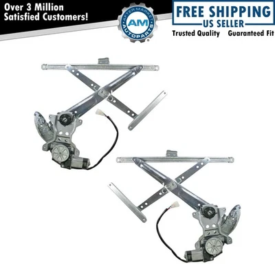 Reguladores de ventana eléctrica de puerta delantera con juego de pares de motores izquierda y derecha para Toyota Foto 1 de 4