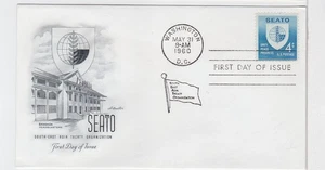 TurtlesTradingPost - SEATO 1960 FDC #1151 Artmaster Cachet - Picture 1 of 1