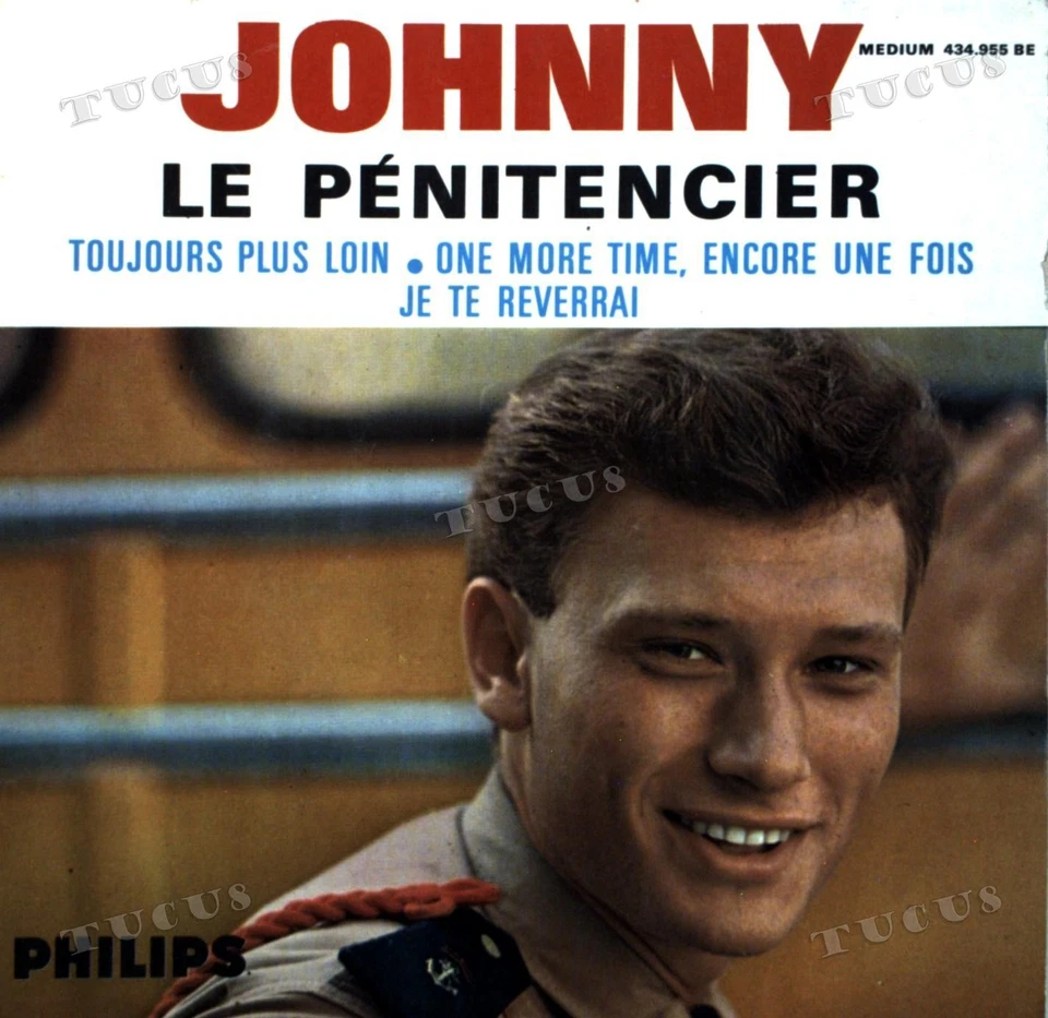 Johnny Hallyday - Le Pénitencier 7in 1964 (VG/VG) .* - Image 1 of 1