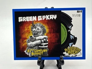 2025 Garbage Pail Kids GPK Green Day BLUE ALBUM ART INSERT #AA-8 /99 Semi Colin - Bild 1 von 2