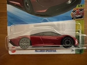 NEW 2025 Hot Wheels McLAREN SPEEDTAIL Exotics SERIES RARE Supercar Racing - Picture 1 of 4