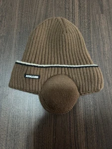 Joylord Winter warme Outdoor Beanie Mütze Strick Arbeitsmütze mit Ohrenklappen braun - Bild 1 von 6