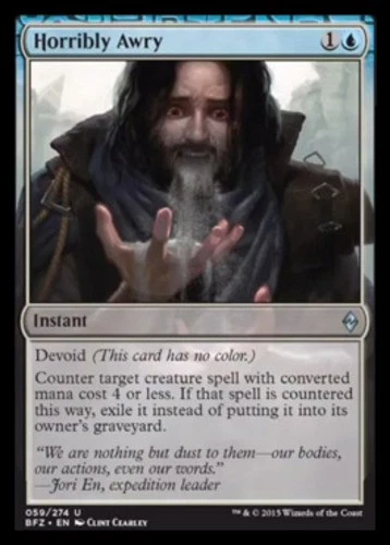 x1 Horribly Awry - Battle for Zendikar - NM - MTG - Image 1 of 1