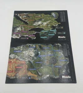 Tableros de juego de martillos y yunque de repuesto Halo Risk Legendary Edition 2012 - Imagen 1 de 4