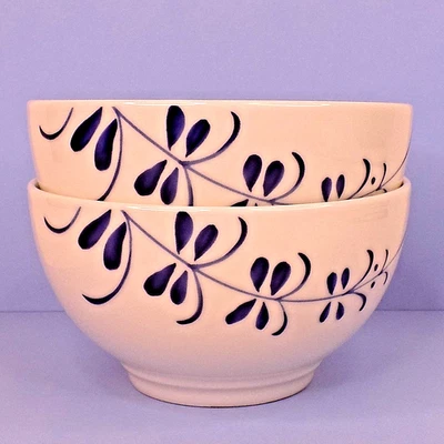 Juego de 2 cuencos de arroz Brindille Villeroy & Boch Old Luxembourg, porcelana nuevos con etiquetas Foto 1 de 4