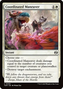 1x Coordinated Maneuver - Foil - Tarkir: Dragonstorm - Near Mint, English - MTG! - Picture 1 of 1