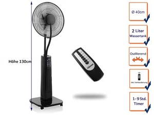 TRISTAR Verdunstungskühler Standventilator mit Kühlfunktion Fernbedienung, Timer - Bild 1 von 12