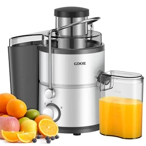 800W Entsafter Maschine, 3" breiter Zuführschacht, Dual-Speed Zentrifugal Entsafter für Fr... - Bild 1 von 8