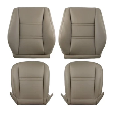 Juego de fundas de asiento delanteras izquierda y derecha de repuesto para Toyota Land Cruiser 1990-1997 Foto 1 de 4