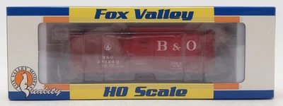 Fox Valley Models FVM30321 HO Scale Baltimore & Ohio Cap Dome Boxcar #381243 NIB - Image 1 of 2