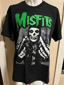 T-SHIRT THE MISFITS COLORE NERO taglia XL. - Foto 1 di 2