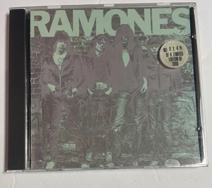 Ramones Self Titled Cd #1148 Of A Limited Edition Of 2000 Cd’s AIM Australia Imp - Picture 1 of 7