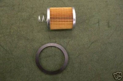 FILTRO DE COMBUSTÍVEL JAGUAR DAIMLER SERVE PARA E-TYPE MK2 S-TYPE 420 250 V8 (TIGELA DE VIDRO) C28080 - Imagem 1 de 1