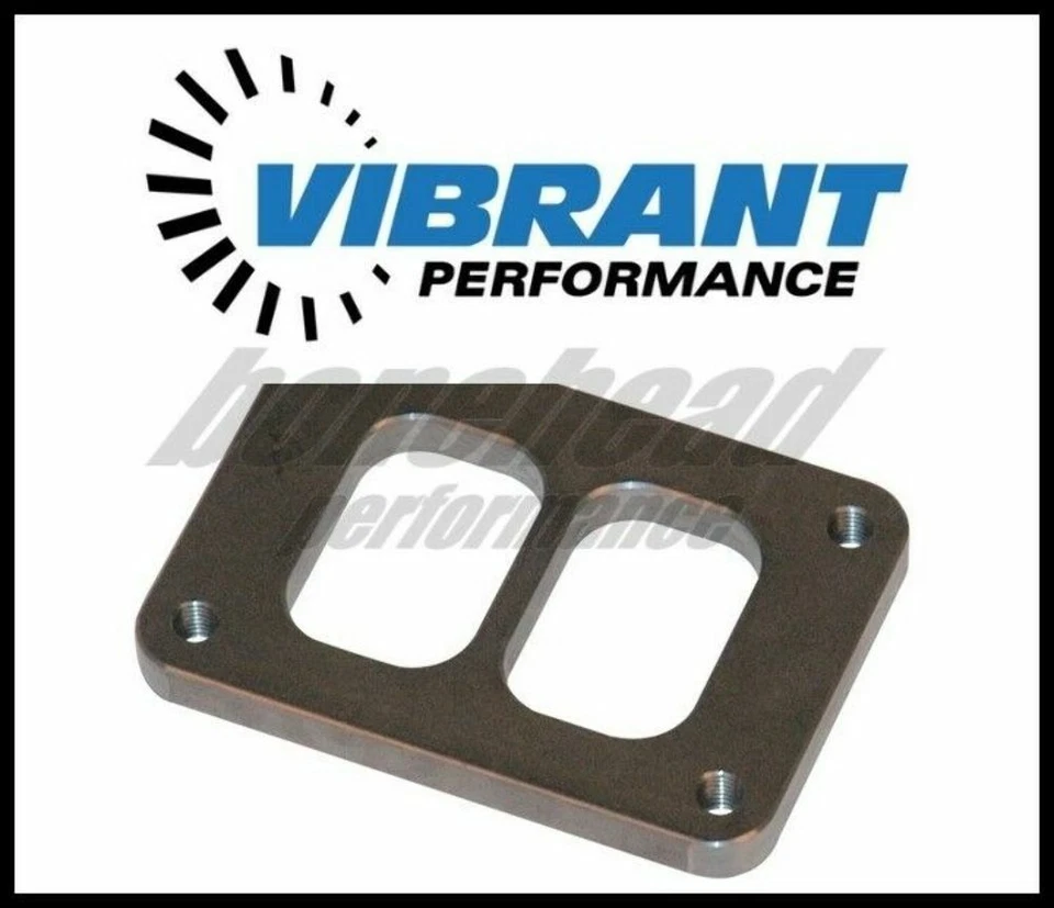 Vibrant Performance 1442 T04 Turbo Inlet Flange (Divided Inlet) - 1/2" thick - Image 1 of 1