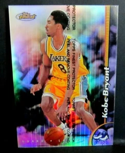 Kobe Bryant 1998-99 Finest 4.5"x3.25" REFRACTOR Card#10! Lakers G GOAT MAMBA - Picture 1 of 7